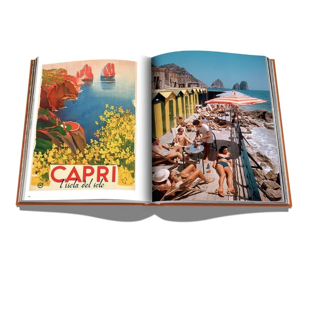 Assouline Capri Vibrant Orange Book - Picture 4 of 9